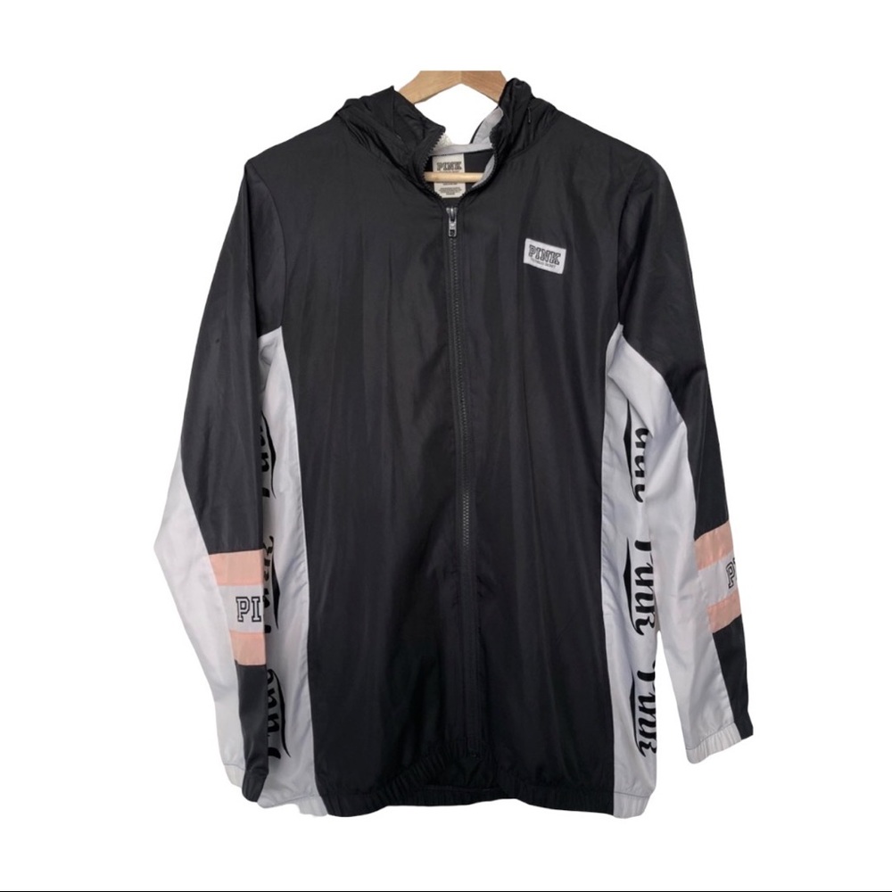 PINK Victoria’s Secret Moto Style Windbreaker